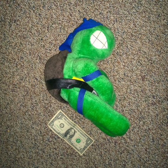 Vintage 1989 Teenage Mutant Ninja Turtles Leonardo Doll - Picture 5 of 8
